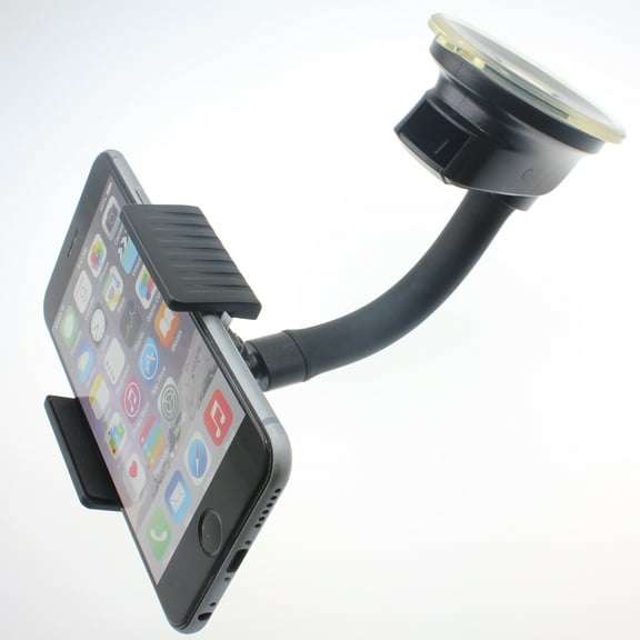 Car Mount for Samsung Galaxy S23 FE Phone - Dash Windshield Holder Cradle Swivel Dock Strong Grip for Samsung Galaxy S23 FE 6.4" (Fan Edition) Model