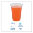 thumbnail image 2 of Boardwalk New Clear Disposable Plastic Cold Cups, 16 oz, PET, 50 Cups/Sleeve, 20 Sleeves/Carton, 2 of 13