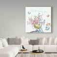 thumbnail image 3 of Trademark Fine Art 'Sparrow Spring V Light' Canvas Art by Daphne Brissonnet, 3 of 3