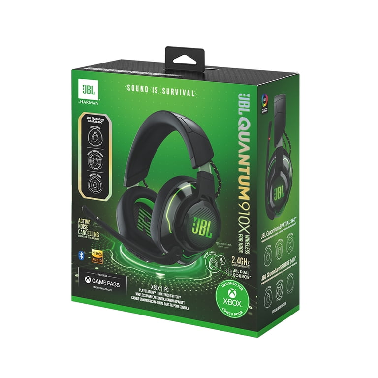 JBL Quantum 910X Wireless Gaming Headset with ANC, Bluetooth, Mic