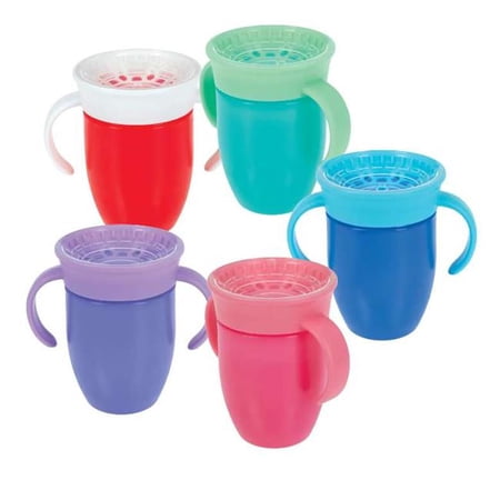 Nuby 2379293 7 oz 360 Deg Wonder Cups for Toddlers - Pack of 24