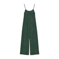 thumbnail image 6 of Mifsaly Summer Jumpsuits for Women Wide Leg Backless Linen Jumpsuit Lightweight Flowy Vacation Overalls with Pockets XL, 6 of 6