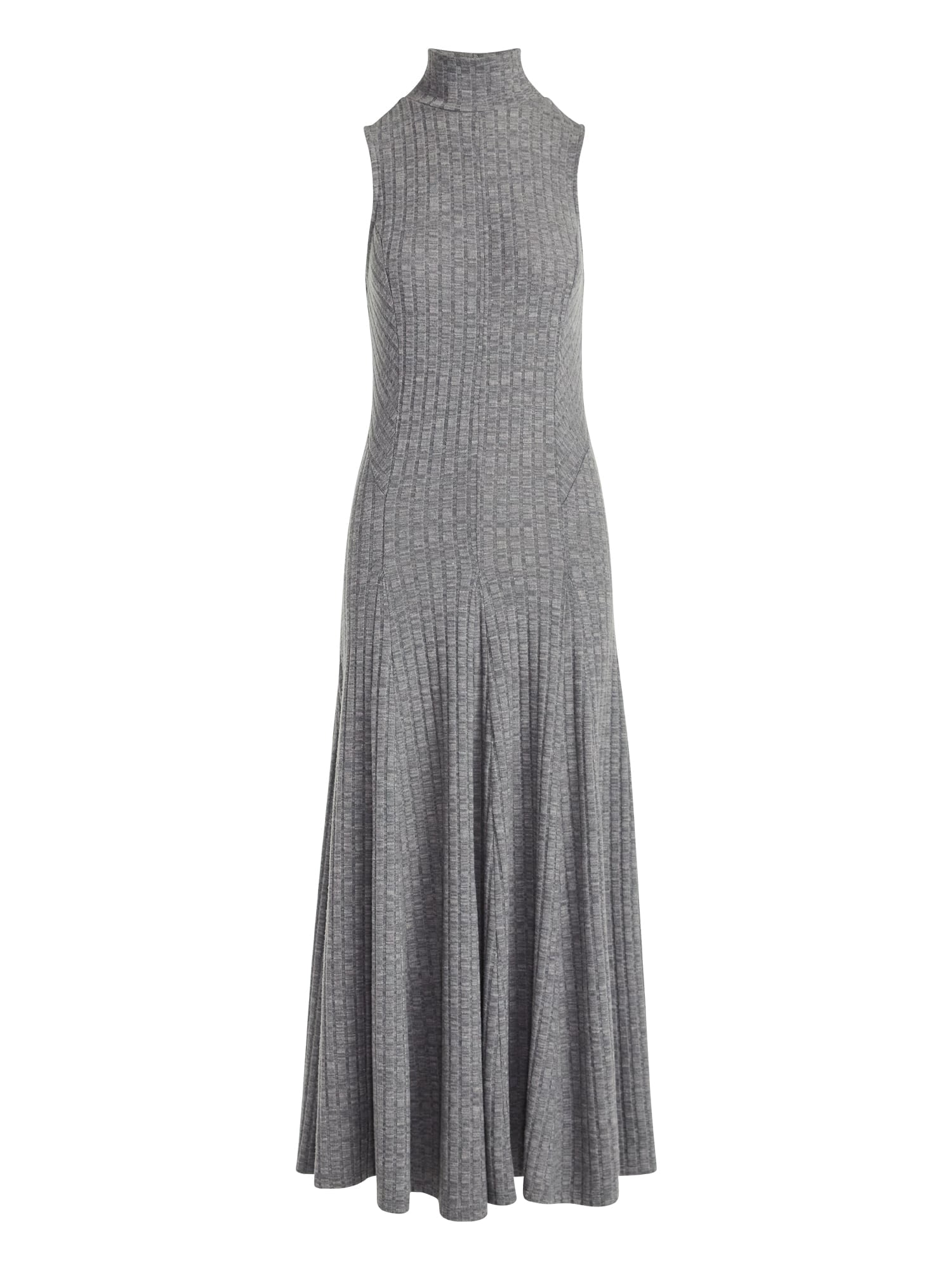Scoop Women's and Women's Plus Rib Knit Seamed Maxi Dress, Sizes XS-4X