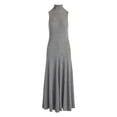thumbnail image 4 of Scoop Women's and Women's Plus Rib Knit Seamed Maxi Dress, Sizes XS-4X, 4 of 4