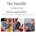 thumbnail image 3 of 1/2PAR Funda protectora anti-escaldaduras No se deforma fácilmente Mango de silicona antideslizante Mango de olla aislado Estilo A 1 par, 3 of 6