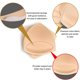 thumbnail image 2 of pares de insertos de copa de sujetador para mujer, almohadillas triangulares para sujetador deportivo, relleno de inserto de sujetador extraíble para trajes de baño, bikini, traje de baño, 2 of 5