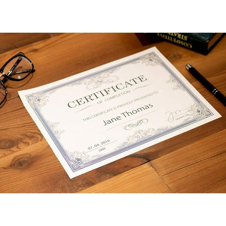 paper diploma inkjet specialty employee printer professor laser inches blank border friendly award teacher letter student sheet