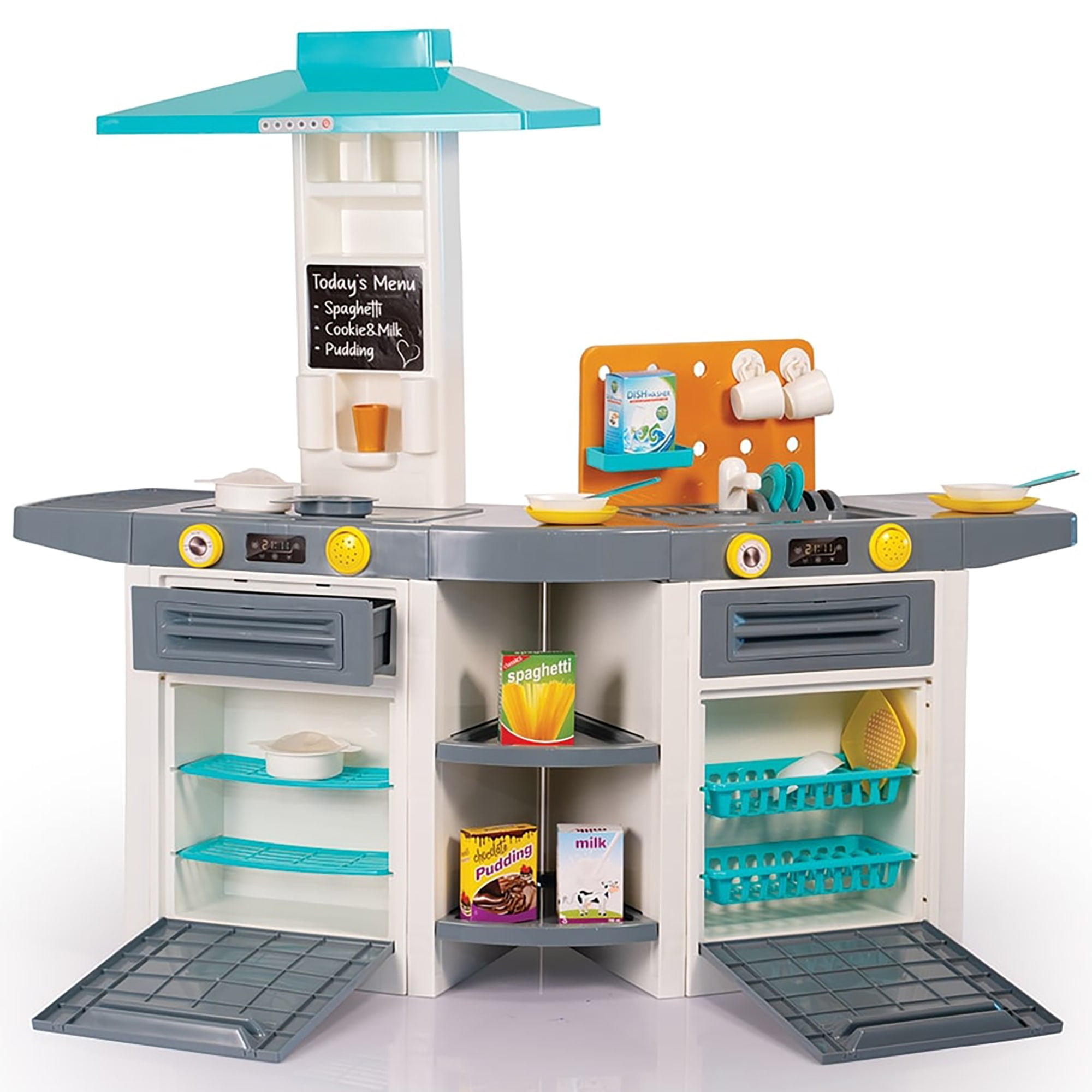 aokitchen♡ OOOK Kids Play Kitchen Set: Child-Friendly Appliance Playset for