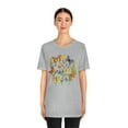 thumbnail image 3 of Women Butterflies Graphic Print Short Sleeve Shirt, 3 of 4