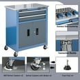 thumbnail image 5 of 8-Drawer Rolling Tool Chest with Stainless Top & Sliding Drawers - Heavy-Duty Garage Workbench with Wheels, 5 of 7