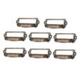 thumbnail image 4 of RENACLIPY 8 Pcs Poignée de Tiroir Brun Foncé pour Tiroirs de Commode 8.2x4 Po, 4 of 7