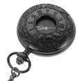 thumbnail image 3 of BESTYASH Vintage Black Pocket Watch Chain with Roman Numeral Design, Elegant Accessory for Men and Women, 3 of 7
