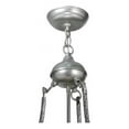 thumbnail image 3 of Meyda Tiffany 117717 18" W Van Erp Silver Mica Inverted Pendant - Silver, 3 of 5