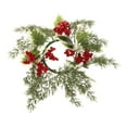 thumbnail image 3 of GUOOL Bougie Baies Rouges Verdure de Table Bougie s pour Bougie Pilier, 3 of 9
