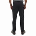 thumbnail image 3 of Weatherproof Vintage Mens Tech Pants  Water-Resistant Stretch Performance Pants with Flex Waistband, Straight Fit (Black/30x29), 3 of 6