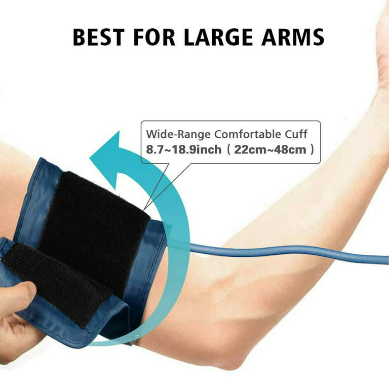 9-17.3 Inches (22-44CM) Extra Large Blood Pressure Cuff