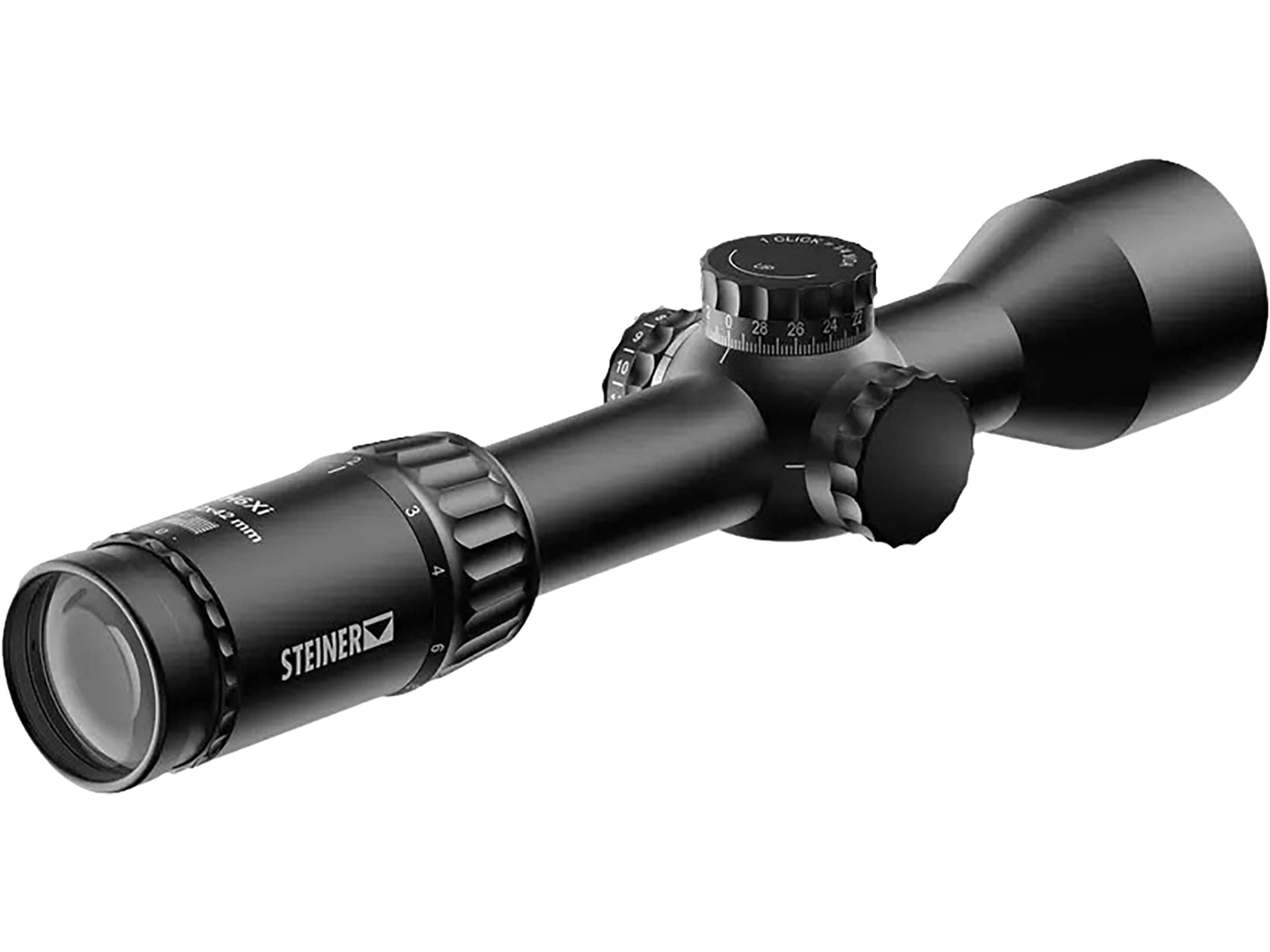 Steiner H6Xi Rifle Scope 2-12x 42mm Illuminated MHR-MOA Reticle Matte Black
