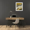 thumbnail image 3 of Pinto, Patricia 26x32 White Modern Wood Framed Museum Art Print Titled - Lava Flow II, 3 of 4