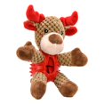 thumbnail image 2 of Juguete de masticación para perros, peluche de peluche, juguetes para perros de de Navidad duraderos para perros grandes, medianos y , Salvador Masticadores chirriantes, 2 of 7