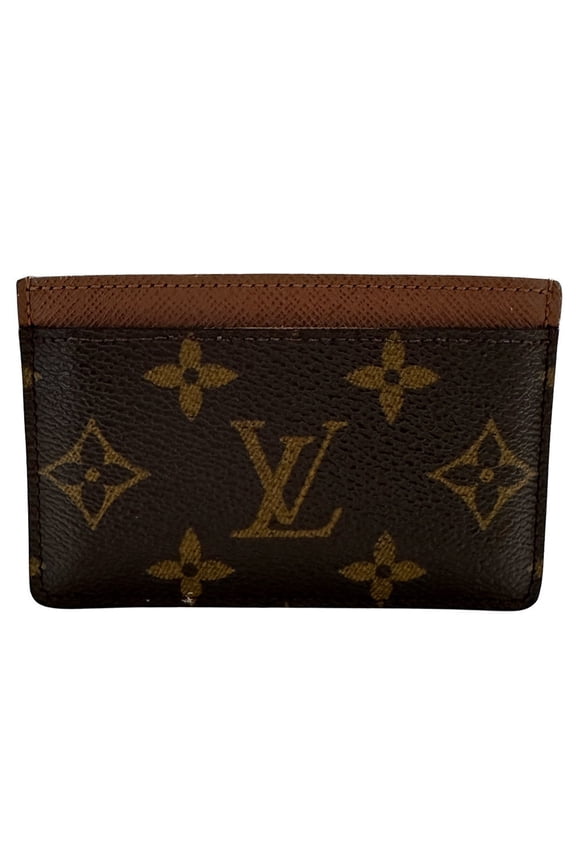 Pre-Owned Louis Vuitton Monogram Canvas Business Card Case, Porte Carte Sample,... (Fair)