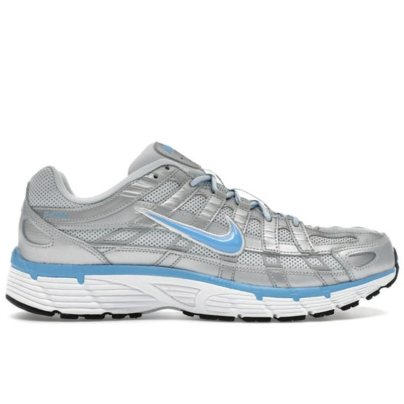 Nike Men's P-6000 Metallic Platinum Pure Platinum Metallic Silver University Blue Shoes, from StockX