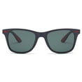 thumbnail image 3 of Lentes de Sol SOJOS Deportivos Polarizados TR90 SJ2101 Negro Mate/Turquesa, 3 of 6