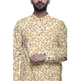 thumbnail image 3 of Atasi Cotton Long Kurta Pajama Set For Men Designer Casual Kurta Pajama Clothing, 3 of 3