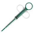 thumbnail image 1 of Dispensador de medicina para mascotas, 2 pastillas verdes para perros y gatos, jeringa redonda, cápsulas, pastillas, herramientas de alimentación para mascotas, cuidado, 1 of 5