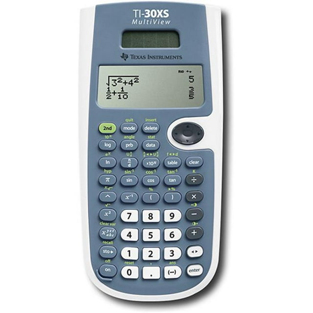 TEXAS INSTRUMENT TEXAS Ti-30Xsmv 4 Lignes - Double Pwr Science Calc