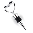 thumbnail image 2 of 11 tapones para botellas de vino y bebidas con diseño de amor en forma de corazón de acero inoxidable (juego de 10) Adepaton SNFLD1132, 2 of 9