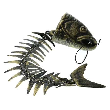 Wind Chime, Rustic Decorative Outdoor Chime, Hanging Décor for Patio, Garden, and Balcony, Bronze