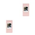 thumbnail image 4 of Inteprter Álbum de fotos Fiesta de bodas Amigos Imagen de cumpleaños Libro de almacenamiento coleccionable Papel Dinero Documentos Titular de Rosado 2piezas, 4 of 6