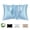 Blue, variant on 22 Momme 100% Mulberry Silk Pillow Case Real Silk Protect Hair and Skin Pillowcase,1 Pack