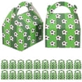 thumbnail image 3 of KAKOWELY 50 cajas de cartón con asas para dulces, golosinas y regalos con diseño de fútbol., 3 of 5