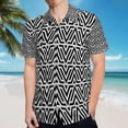 thumbnail image 5 of High Quality Hawaiian Shirts for Men Short Sleeve Aloha Beach Shirt Floral Summer Casual Button Down Shirts Blouses BY3RC7, 5 of 7