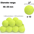 thumbnail image 3 of 12PCS 2-Inch Mini Tennis Balls, Pet Interactive Toys for Small Dogs, Dog Training Balls Fit for Ball Launchers, 3 of 8