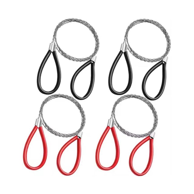 PVC Pipe Cable Saw Stainless Steel Wire Saw Hand String Rope Saw Emergency D1