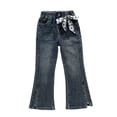 thumbnail image 5 of Shadoumai Girls Jeans Wide Straight Leg Elastic Waist Baggy Denim Pants Cute Trousers Casual Trendy Streetwear Preppy Clohtes, 5 of 7