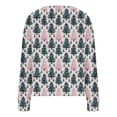 thumbnail image 4 of Chaqueta informal de manga larga sin capucha para mujer, cárdigan estampado a la moda, chaqueta informal de moda, camiseta de manga larga con cuello en V, chaqueta informal de manga larga con capucha,, 4 of 5