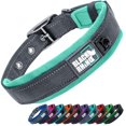 thumbnail image 1 of Collar para Perros Black Rhino, Neopreno Acolchado, Costuras reflectantes, Ajustable, XL (Azul/Gris) azul acero L, 1 of 7