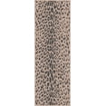 thumbnail image 3 of Unique Loom Outdoor Safari Collection Area Rug - Samburu (2' x 6' Runner Natural/Light Brown), 3 of 7