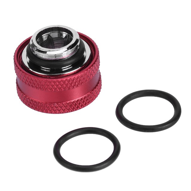 Tube Hard G1/4 Thread Rigid 14mm Extender for Water Cooling Red PC