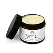 Clearly VIT-C - Skin Brightening Vitamin C Cream I Day and Night Moisturizer I Natural and Organic Skin Care Product I Anti Acne and Anti Aging Formula I Made in USA