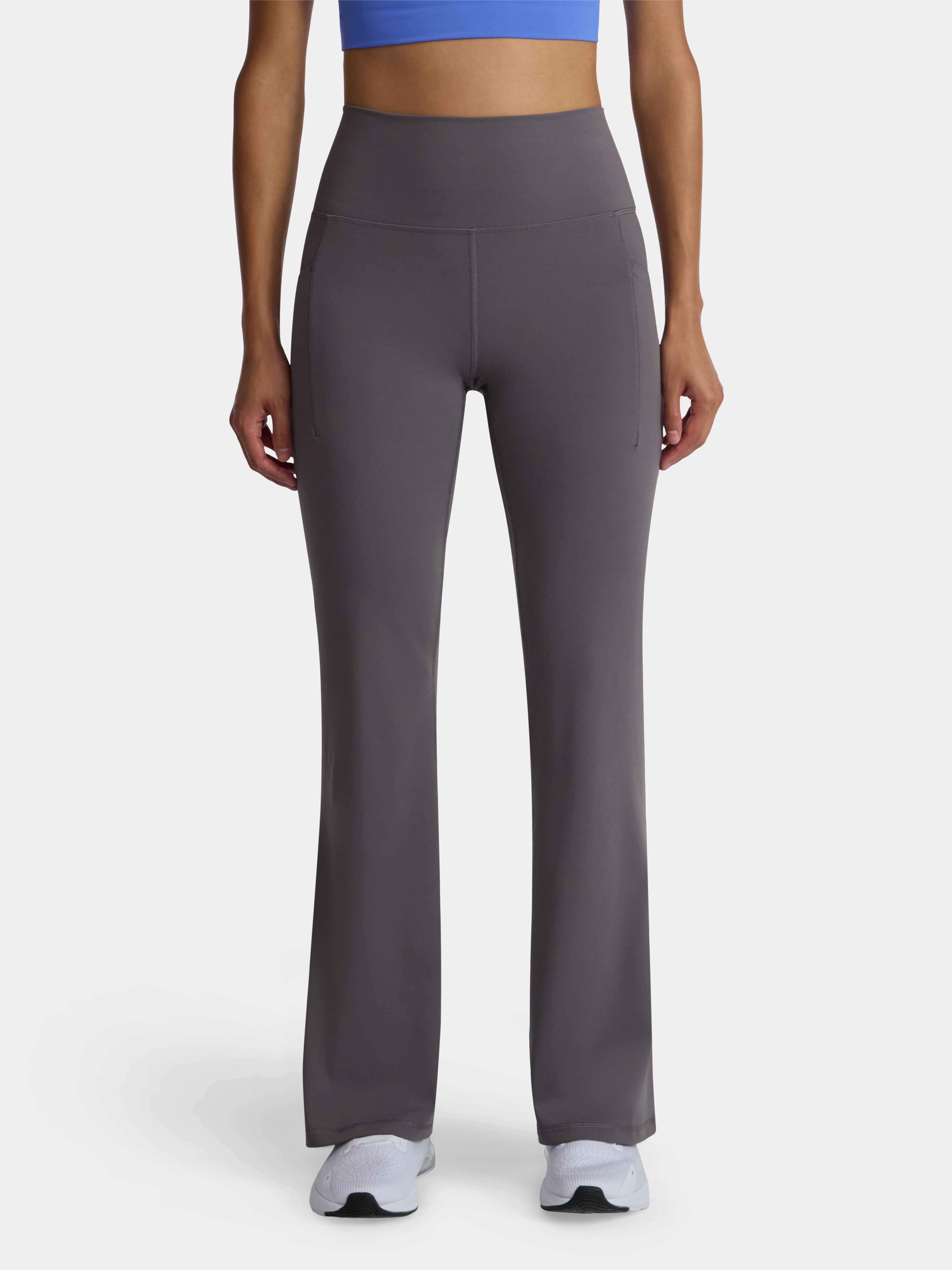 Avia SoftSculpt Flare Leg Active Pants for Women XS-4X Moisture