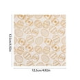 thumbnail image 3 of Easter Napkins – Party Table Décor, Multicolor Easter Egg Pattern, Soft Absorbent Disposable Paper, 20-Pack, 4.92 x 4.92 in, 3 of 6