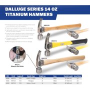 Dalluge 14 oz Titanium Hammer