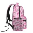 thumbnail image 3 of Fotbe Cute Watermelon Flamingo Pattern Casual Backpack for School, Travel, and Outdoor Activities - Durable, Lightweight, and Comfortable, 3 of 5
