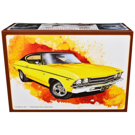 Skill 2 Model Kit 1969 Chevrolet Chevelle SS 396 1/25 Scale Model by AMT