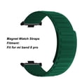 thumbnail image 5 of M Buder 2pcs Magnet Replacement Watch Straps Silicone Magnetic Closure Watch Strap for Mi Band 8 Pro OD Green, Adjustable Unisex Sport Wristband, Water-Resistant (8.7 inches / 22.1 cm) [cite: 30], 5 of 6