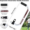 thumbnail image 4 of Mechanic Set, Ergonomic Trimmer Grip String Trimmer Handle with Trimmer Shoulder Harness Eater Handle Extension for Trimming Weedeater Handle Grip for String Trimmer Sod Care, Trim Tool, 4 of 9